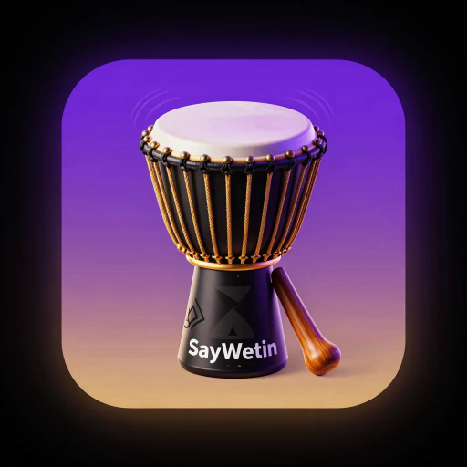 SayWetin djembe logo